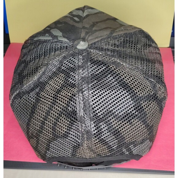 Vintage Frank J Upchurch Hat Cap Snap Back Camouflage Mesh Trucker Duck Mens 80s - Picture 12 of 16